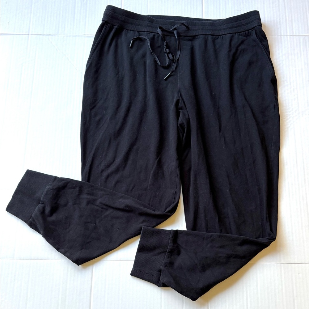 Eileen Fisher Black Jogger Pants - Size Large